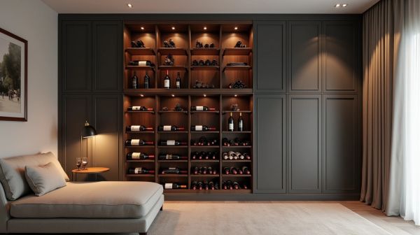 Optimiser l'espace avec une cave à vin encastrable design